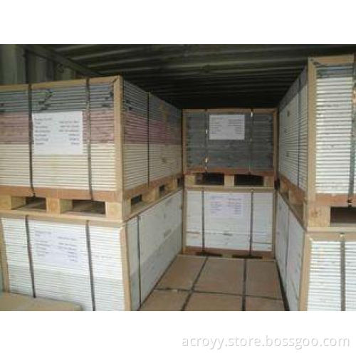 Decorative Artificial Seamless Marble Acrylic Sheet Solid S
